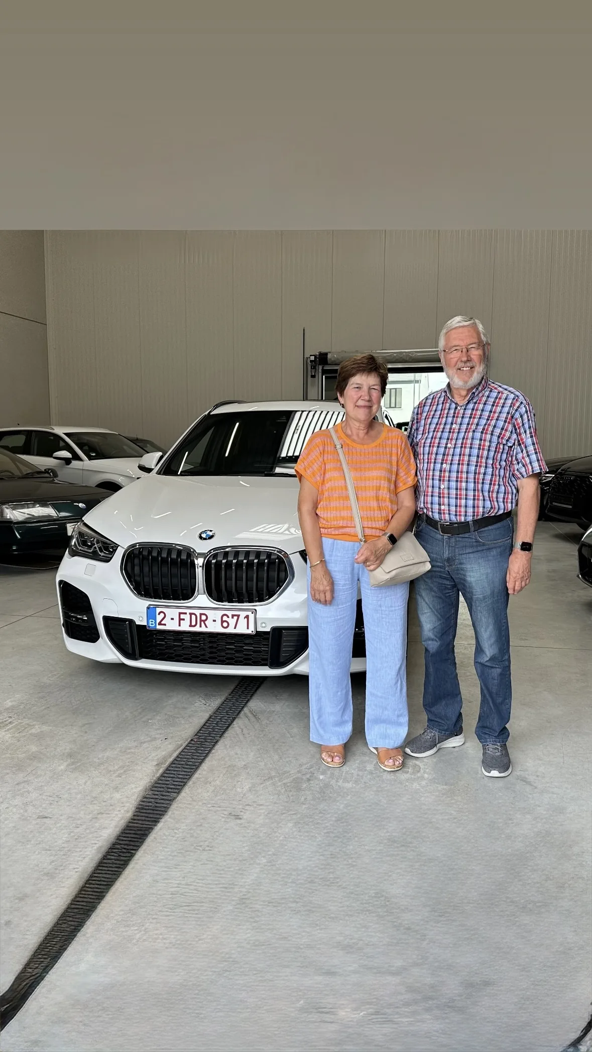 Marie et Johan Maes, clients Auto Mondial