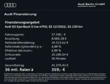 Audi Q3 45 TFSI e S line 45 TFSI e S tr. °K NA quattro