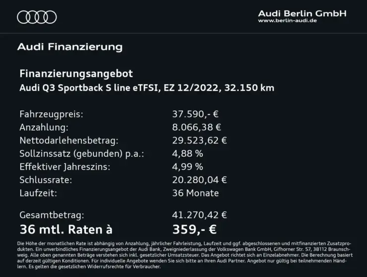 Audi Q3 45 TFSI e S line 45 TFSI e S tr. °K NA quattro